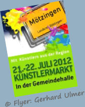 © Flyer: Gerhard Ulmer