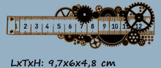 LxTxH: 9,7x6x4,8 cm