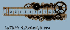 LxTxH: 9,7x6x4,8 cm