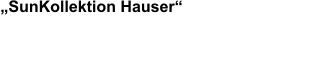 „SunKollektion Hauser“  Kaffeekapselschmuck aus Baiersbronn sowie Dosen-Kronen für Haus und Garten